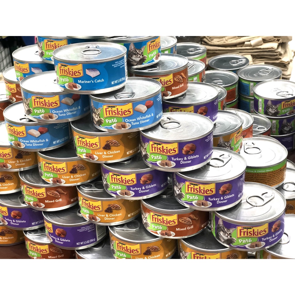 Pate Cho Mèo Friskies các Loại  156gr