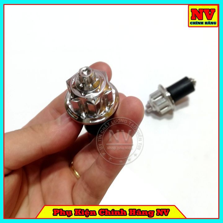 Cặp Gù Tay Lái Inox Đặc Salaya Ngôi Sao