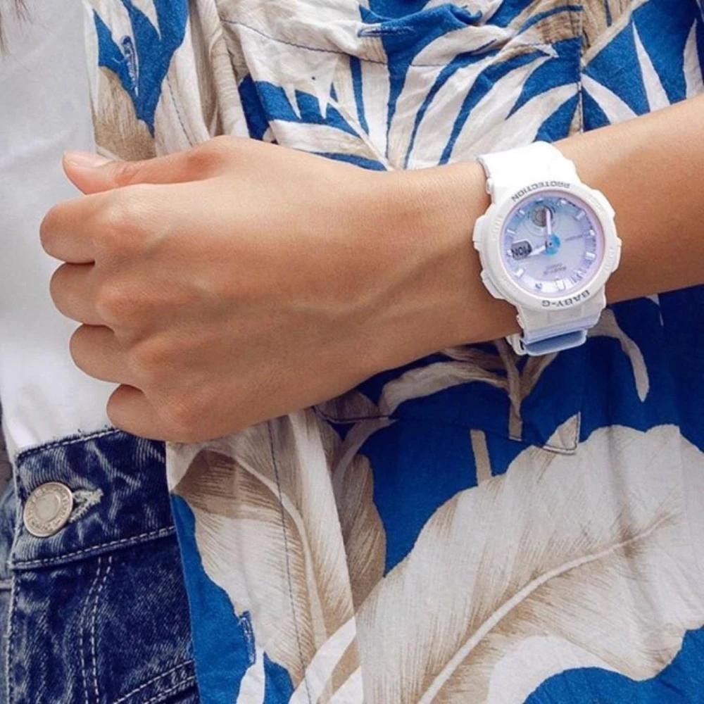 Đồng hồ casio nữ dây nhựa BABYG BGA-250-7A3DR chính hãng
