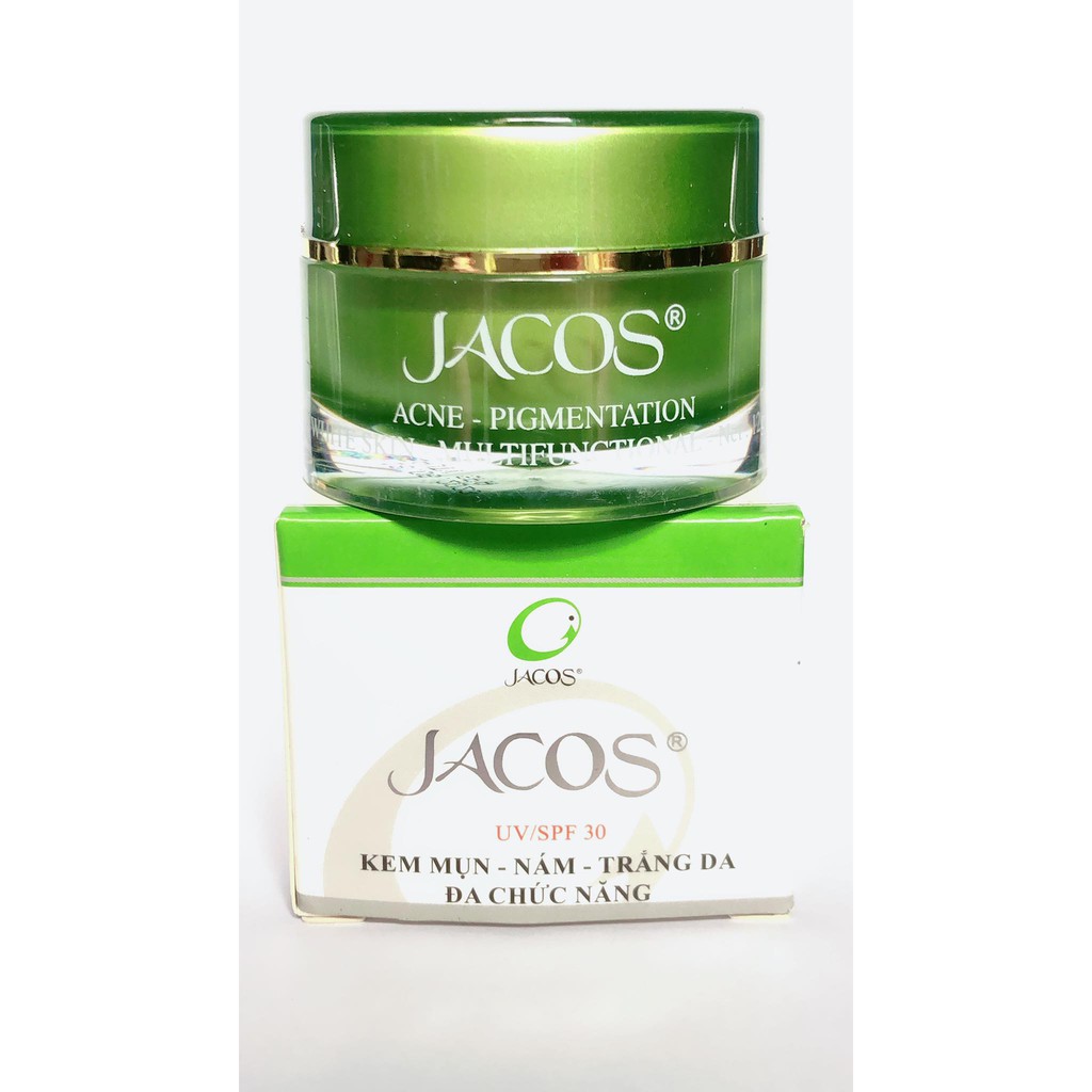 Kem mụn nám, trắng da, đa chức năng JACOS 12gr
