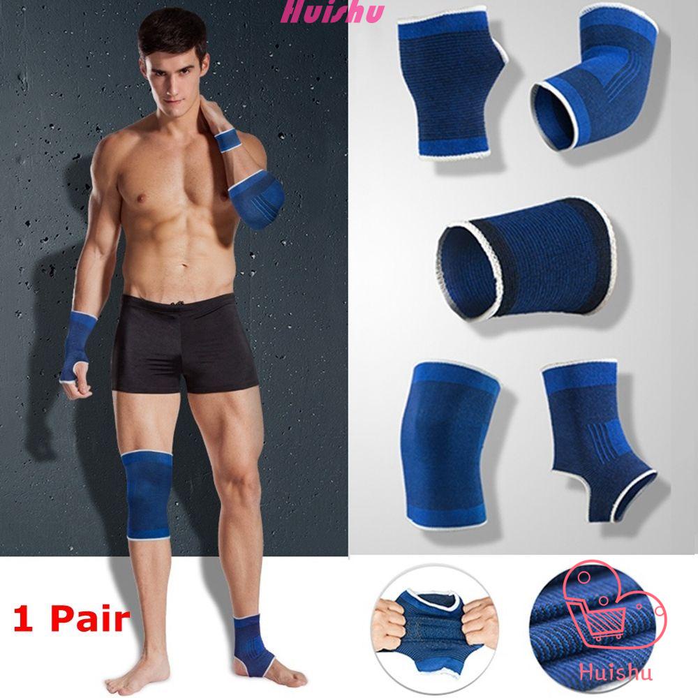 Cặp đai quấn bảo vệ cổ/ đầu gối/ khuỷu tay/ cổ tay/ mắt cá chân hỗ trợ tập thể thao chuyên nghiệp