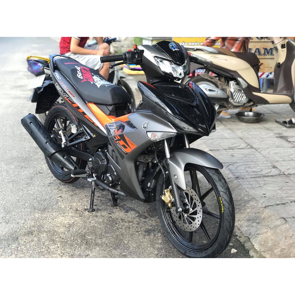 Mâm X1R 8 cây Exciter 150 bản 1.6 - 1.85 có 4 màu - Tặng đĩa trước