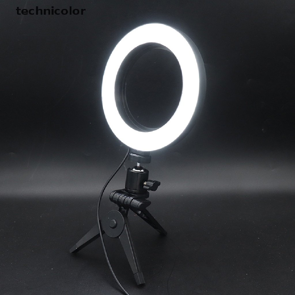 Tcvn 6 " LED Ring Light Lamp Selfie Camera Live Dimmable Phone Studio Photo Video Jelly