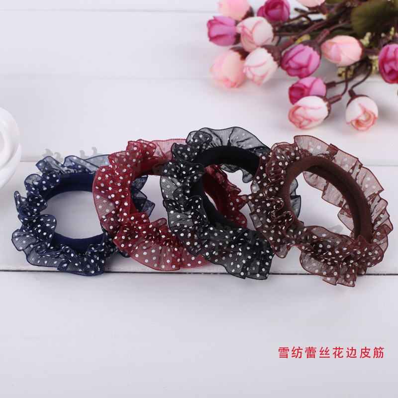 Dây buộc tóc phong cách Hàn Quốc hot trend DC23