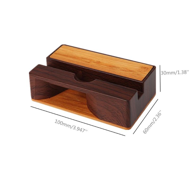 lucky* Wooden Charging Dock Station Mobile Phone Stand Holder Charger Base Desk Organizer for iPhone for ANdroid Mobile Cellphones Accessories