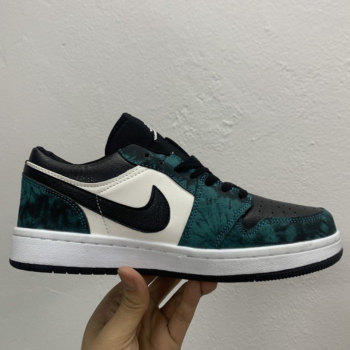 [Bản Trung] Giày jordan xanh loang thấp cổ , giày jd xanh loang cổ thấp hàng cao cấp full box bill - Zozo Official