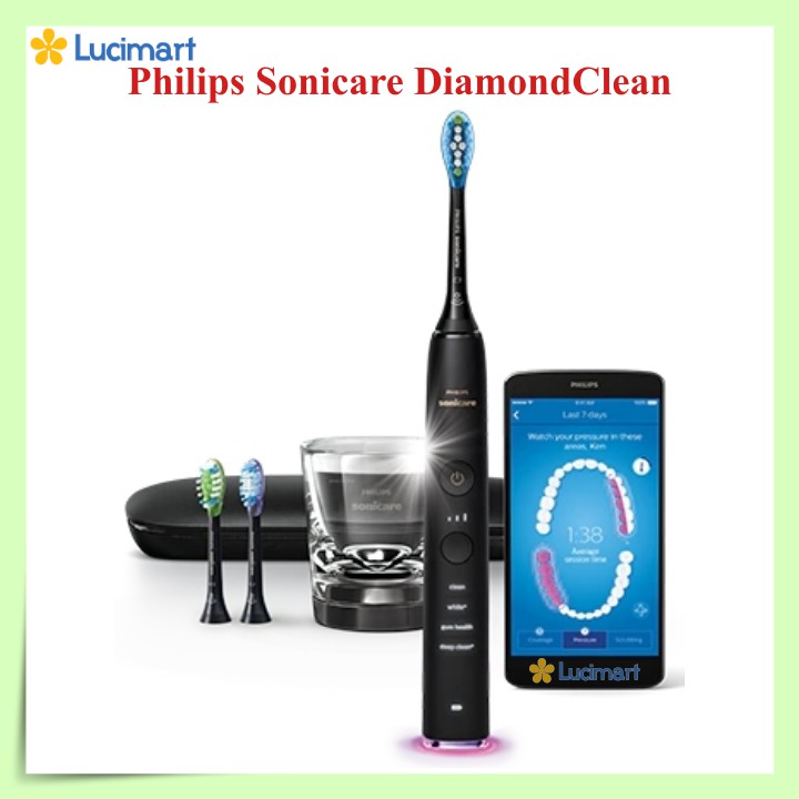Bàn chải điện Philips Sonicare 9300 DiamondClean Smart [Hàng Mỹ]