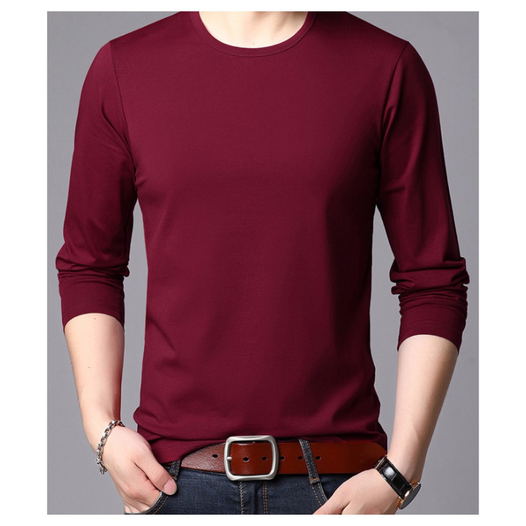 Áo thun dài tay nam - áo  thu đông nam mẫu mới 2020 | BigBuy360 - bigbuy360.vn