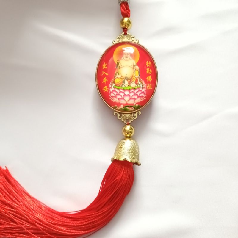 Dây phật bình an treo xe hơi, thuật phong thủy, trấn trạch, cầu bình an