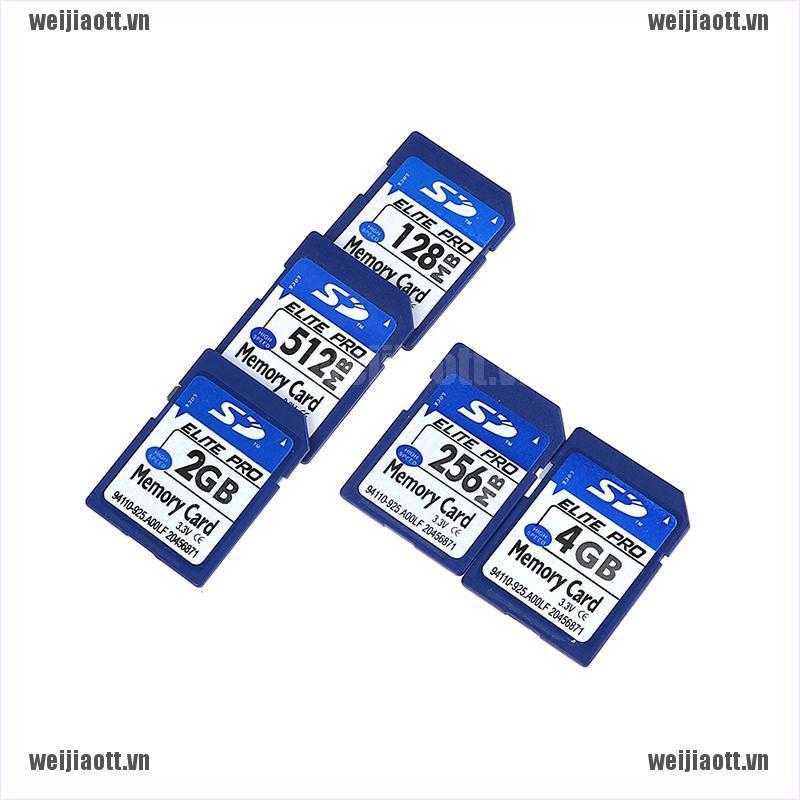 Thẻ Nhớ Wejt 128Mb 256Mb 512Mb 2Gb 4Gb