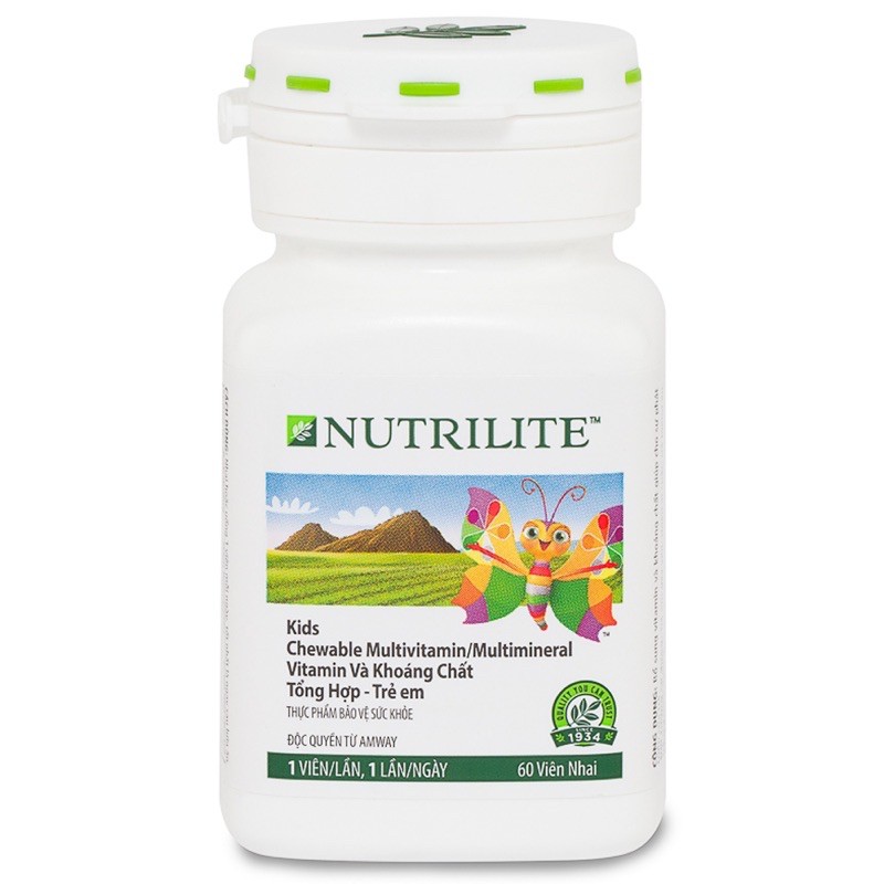 Vitamin Và Khoáng Chất Tổng Hợp Nutrilite- Trẻ Em Amway 60 viên