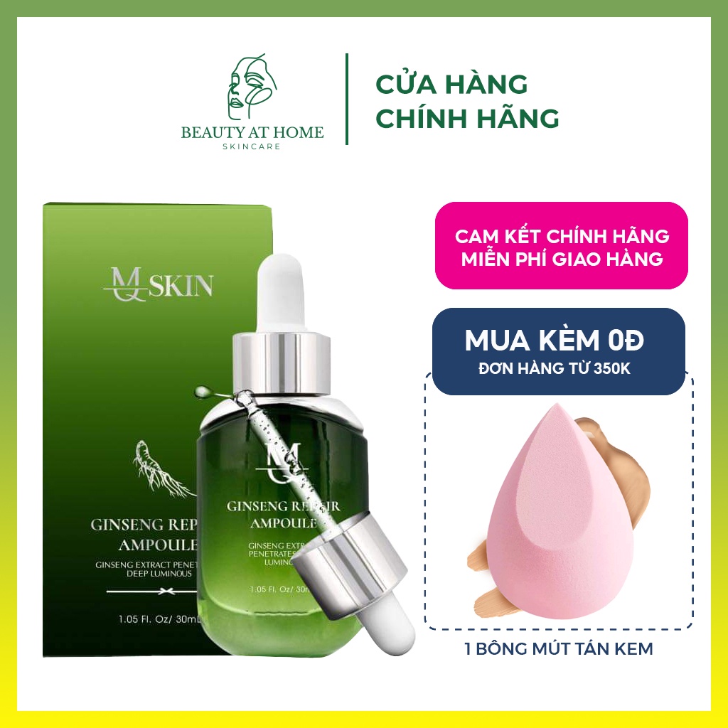 Serum nhân sâm căng bóng MQ Skin chống lão hóa, xóa nếp nhăn vô cùng hiệu quả 30ml - Beauty at home