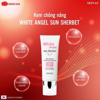 Kem chống nắng cao cấp White Angel Sun Sherbet Hàn Quốc