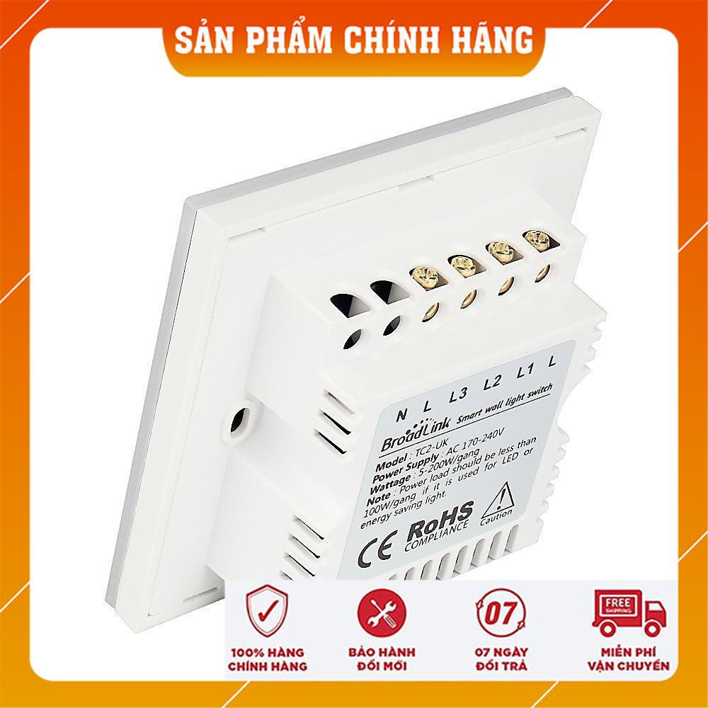 CÔNG TẮC BROADLINK TC2 CHUẨN EU 1 NÚT HÌNH VUÔNG