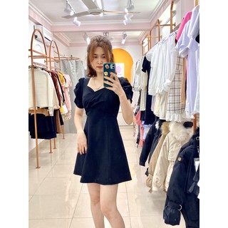 Váy đầm xòe tay bồng