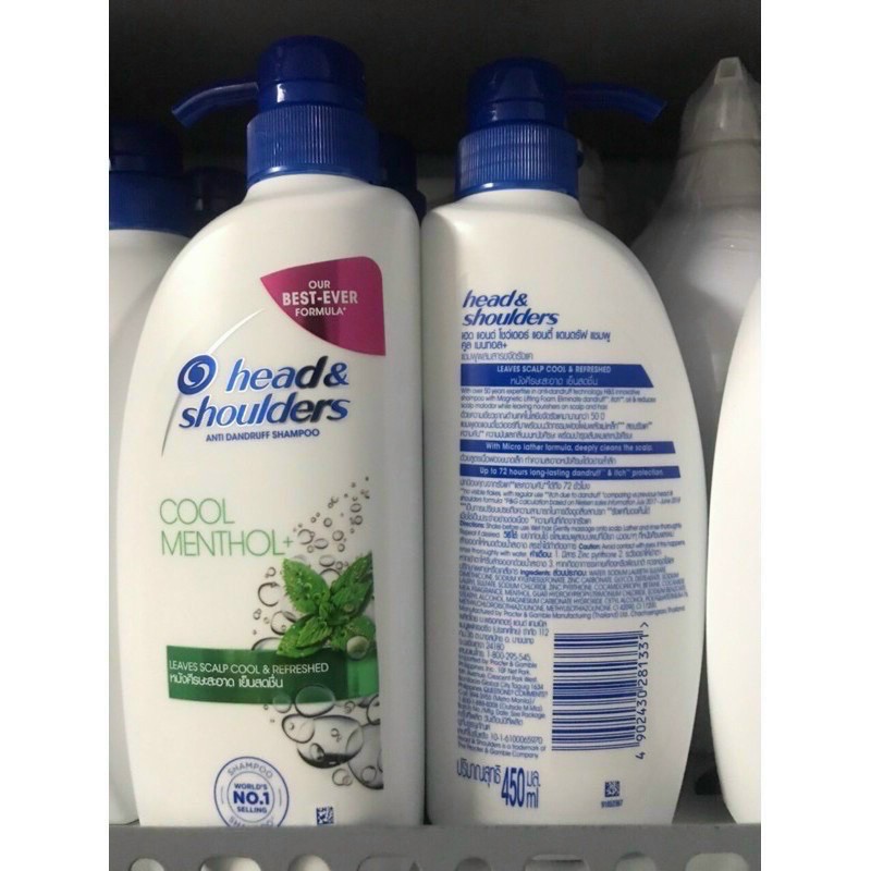 Dầu gội Head and Shoulder Thái Lan 450ml | BigBuy360 - bigbuy360.vn