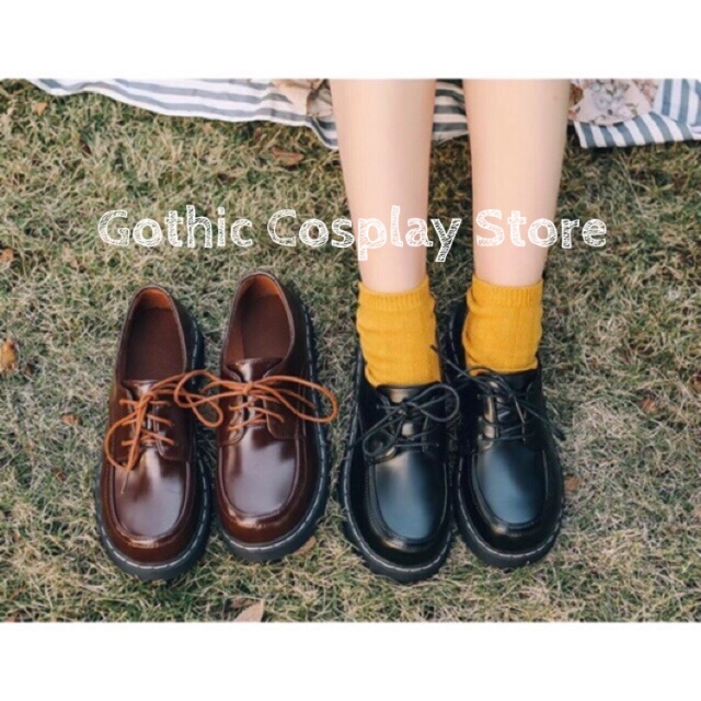 [CÓ SẴN] 🍁Giày ulzzang cosplay phong cách vintage ( kèm ảnh chụp thật tại shop ) ( Gothic Cosplay Store ) | BigBuy360 - bigbuy360.vn