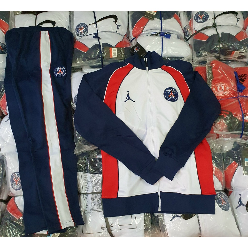 Bô Áo Khoác Bóng Đá Paris Saint Germain, Áo Khoác Nỉ Cao Cấp PSG Cổ Kéo - Thời Trang Cao Cấp WinMax