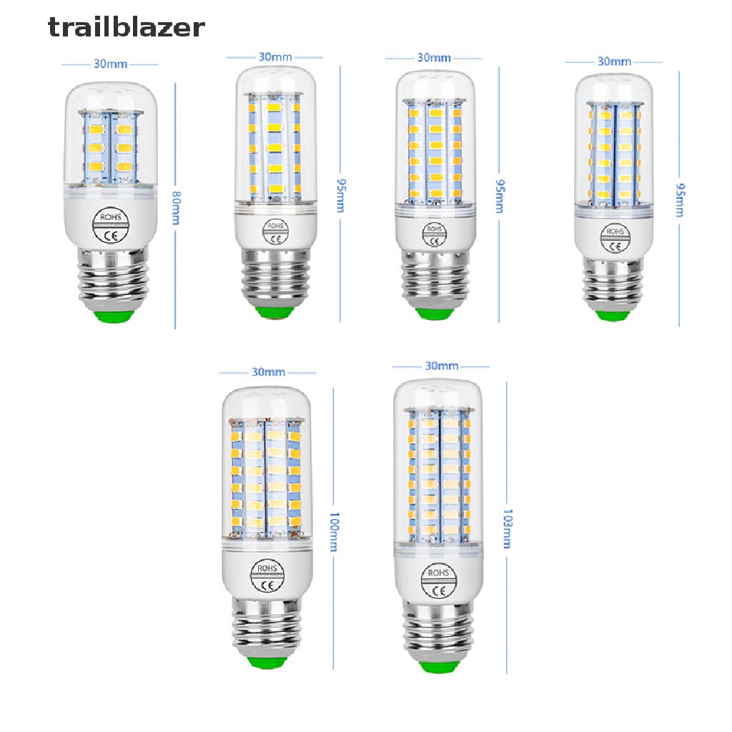 Bóng Đèn Bắp LED E27 E14 24 36 48 56 69 72LEDS 5730 SMD Iio