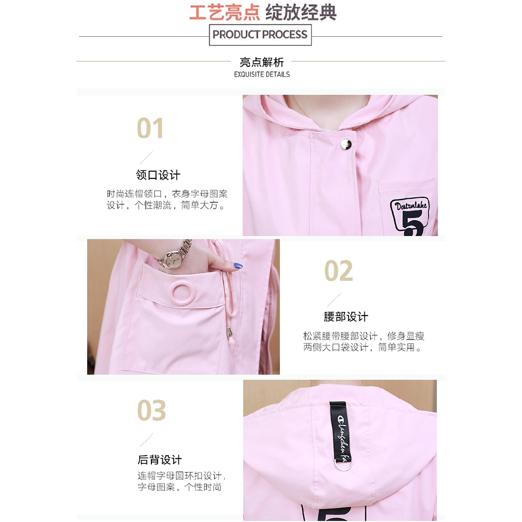 Áo khoác nữ tay dài có nón thời trang trẻ trung | BigBuy360 - bigbuy360.vn