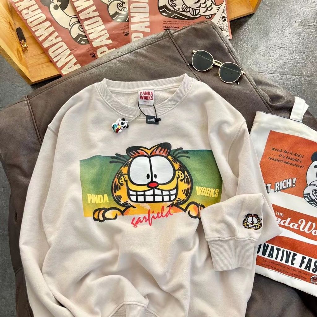 Áo sweater In Họa Tiết Hoạt Hình Xinh Xắn Theo Phong Cách Mùa Thu Dành Cho Nữ