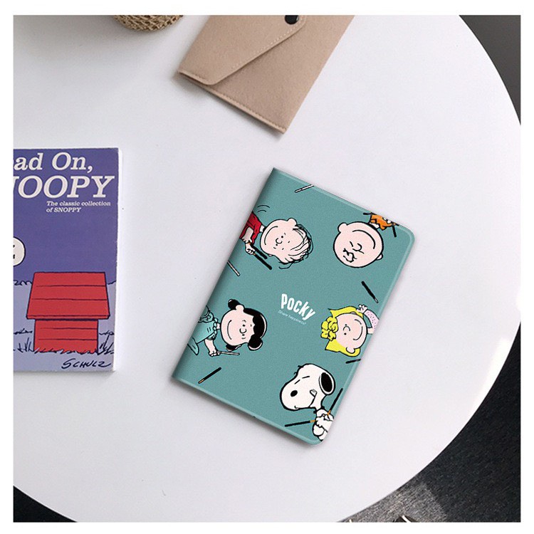 Bao Da iPad in hình Đậu Phộng - Bao da iPad Mini 1/2/3, iPad Mini 4/5, iPad 2/3/4, iPad Air 1/2, iPad 2017/2018 9.7 inch