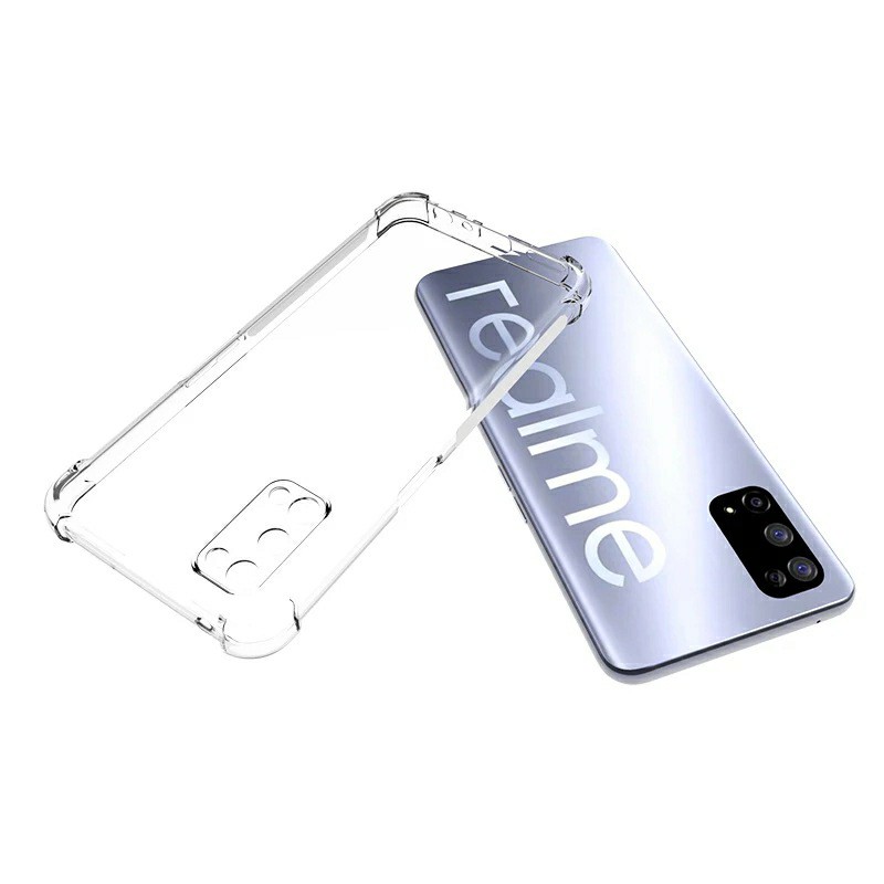 Ốp lưng Silicon dẻo trong suốt Realme Q2 / Realme V5 dùng chung chống sốc hạn chế ố vàng