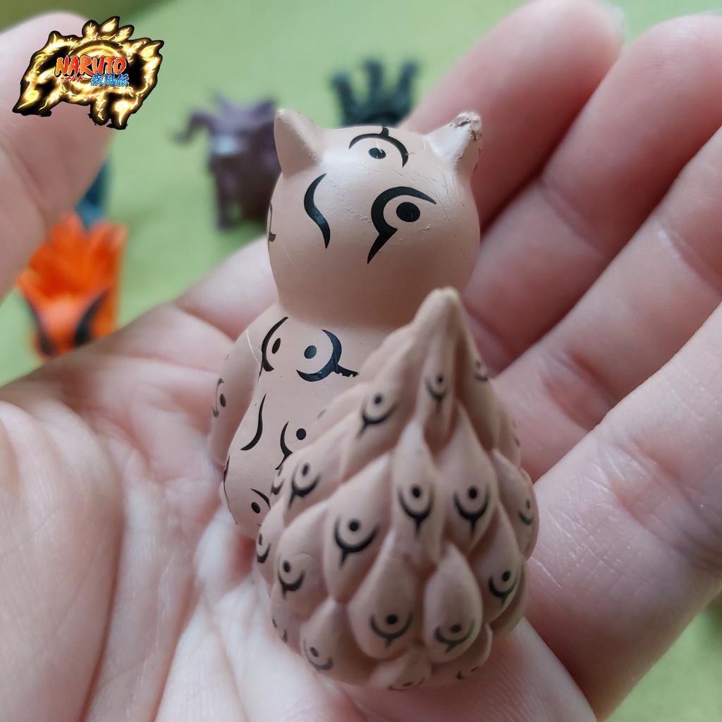 Mô hình Naruto Nhất vĩ Li Mao Ichibi Shukaku 1 trong Cửu vĩ thú hoạt hình nhẫn giả Na Ru To 1524 1