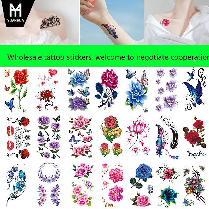 Hình Xăm Dán Tạm Thời 15 Ngày Chống Thấm Nước Phong Cách Hàn Quốc