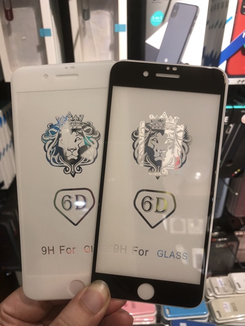 Kính cường lực iPhone6/7/8 - Plus và X dòng 4D/5D/6D