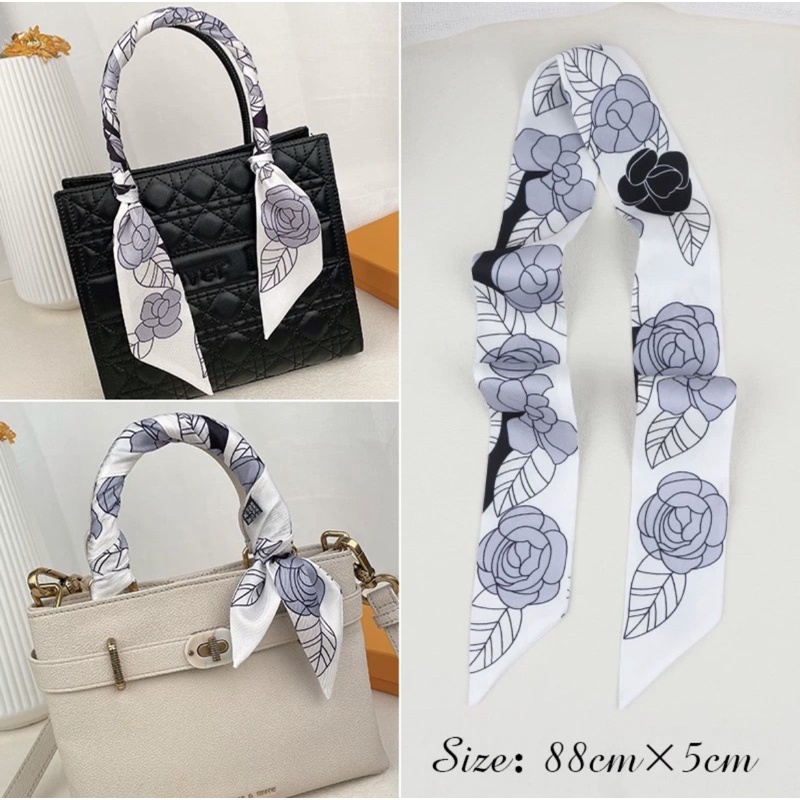Khăn quấn túi xách thời trang nữ size 90x5cm