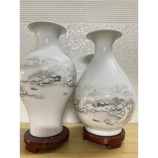 Bình gốm sứ ❤️ trang trí phòng khách ❤️ bình gốm cảnh Đức Chấn
