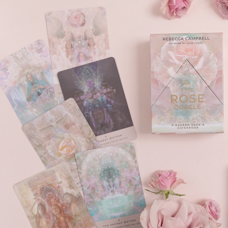 Bộ bài The Rose Oracle Vẻ đẹp từ hoa hồng và Nữ Thần