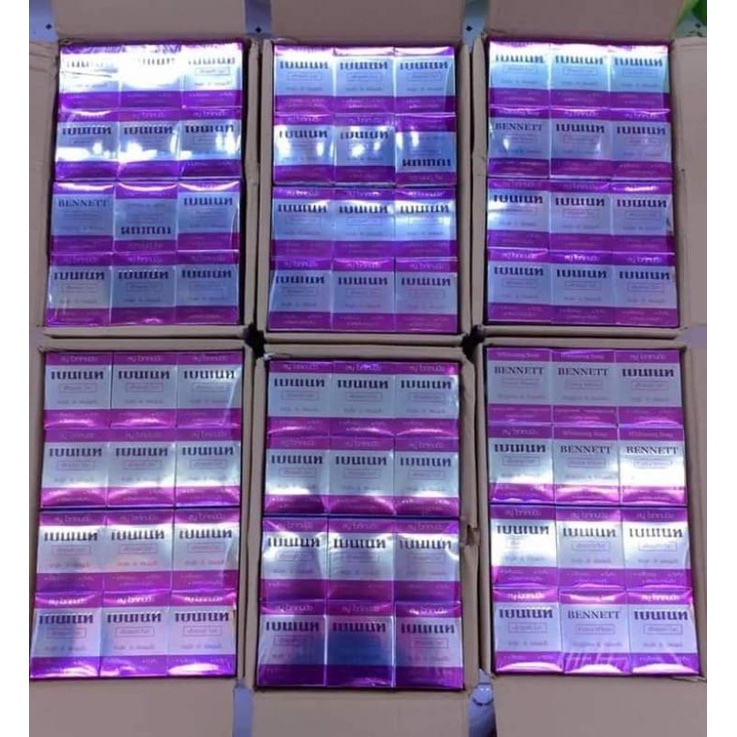 Xà Phòng Bennett Extra White 130g.🇹🇭