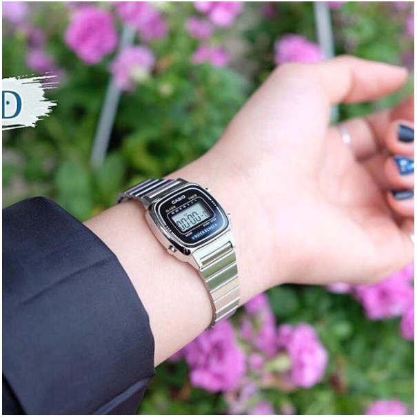 Đồng hồ nữ LA670 quý phái, siêu phẩm casio Full box tặng kèm pin, cam kết bảo hàn