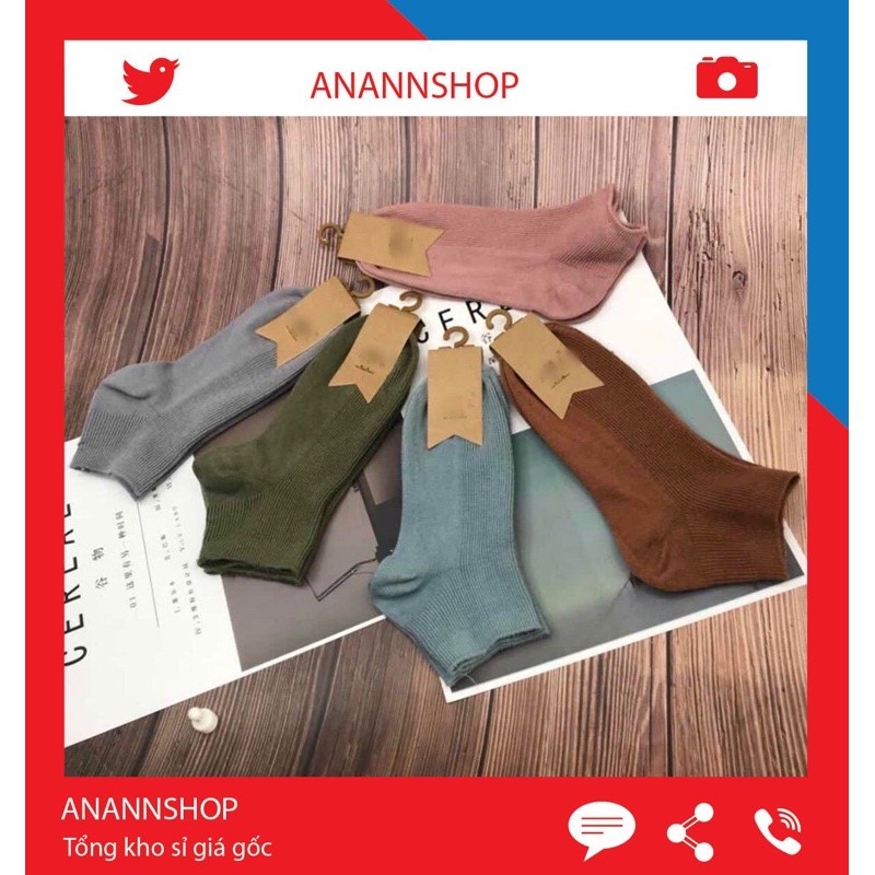 ( Anannshop ) TẤT GÂN DỆT KIM DỄ THƯƠNG