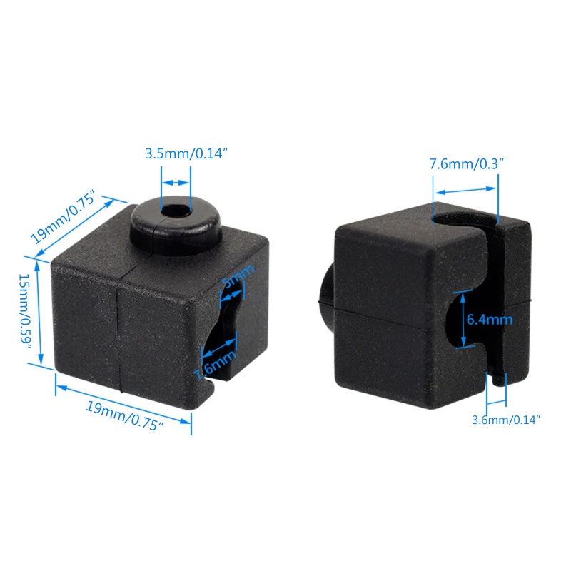 Ốp Điện Thoại Silicon Cách Nhiệt Cho Máy In 3D I3Mega Chiron V5 He