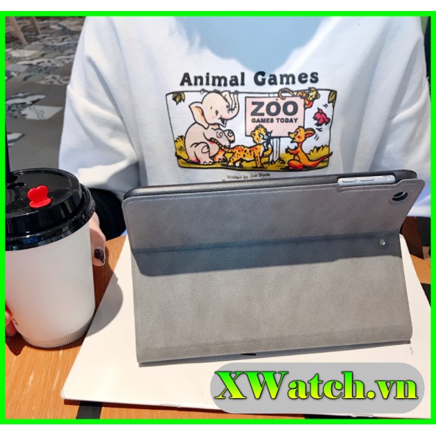 Bao da máy tính iPad, Ốp iPad Air 1 / Air 2 Gen 5/6 mini 1/2/3/4/5  10.2 Air 3 10.5 Air 4 họa tiết hươu nai cao cấp