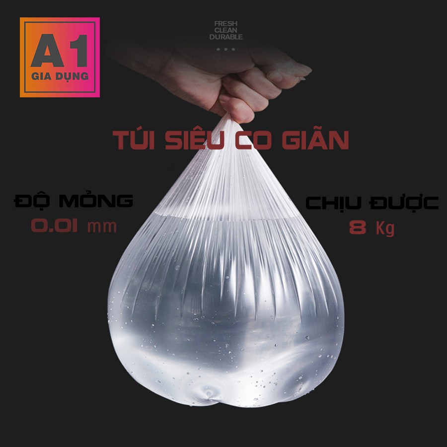 Túi rác sinh học - Bền bỉ, dai, khó rách - TỰ PHÂN HỦY