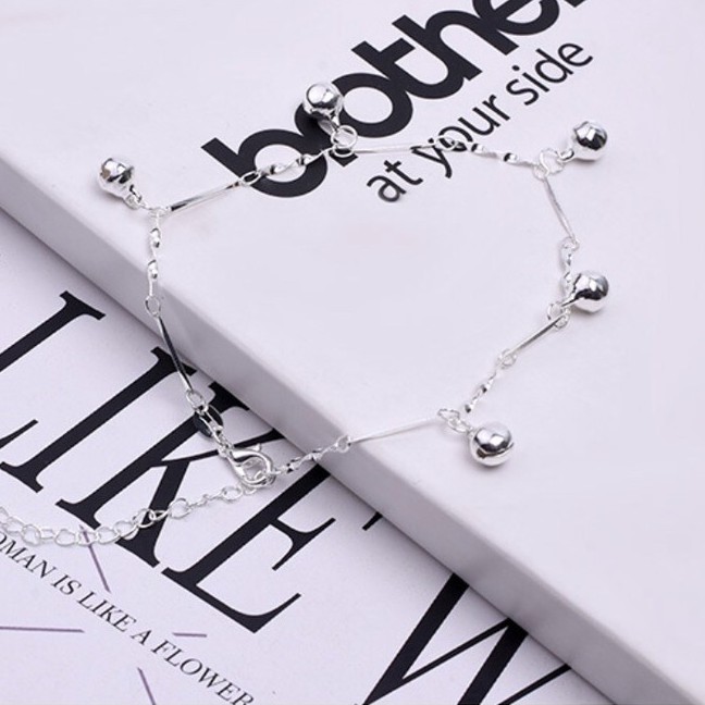 TSV071 LẮC TAY DÂY MÀU BẠC THÁI LẤP LÁNH ÁNH SÁNG LỤC LẠC TRANG SỨC CÁ TÍNH | BigBuy360 - bigbuy360.vn