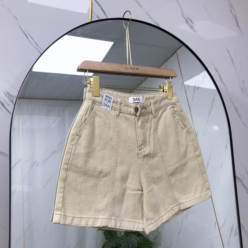 Quần short jeans kaki cá tính , 3𝘼𝙉𝙉 𝙅𝙚𝙖𝙣𝙨