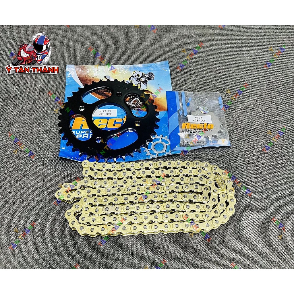 nhông sên đĩa recto xe su viva Fi MS 205