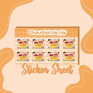 Sticker mỳ tôm