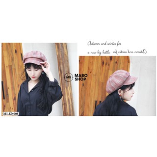 Mã FSSHOT16 giảm 15% tối đa 50k đơn từ 300k_ Mũ nồi beret thời trang retro cho nữ MLEN005