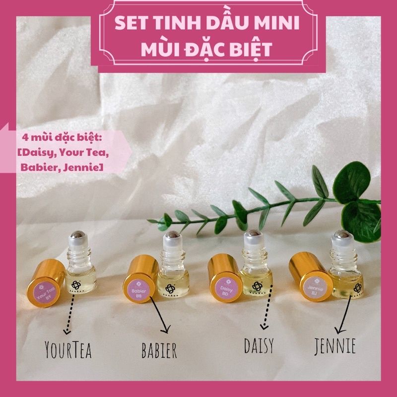 Set 4 mùi đặt biệt
