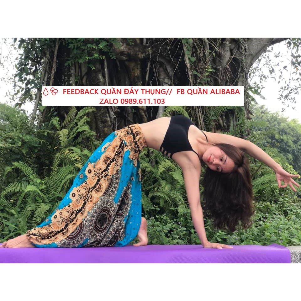🌻 Quần đáy thụng Alibaba Yoga Zumba Belly dance