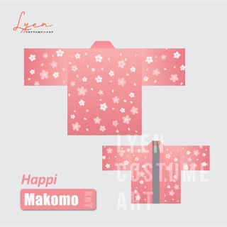 Áo khoác Happi nhân vật Makomo (đặt may)