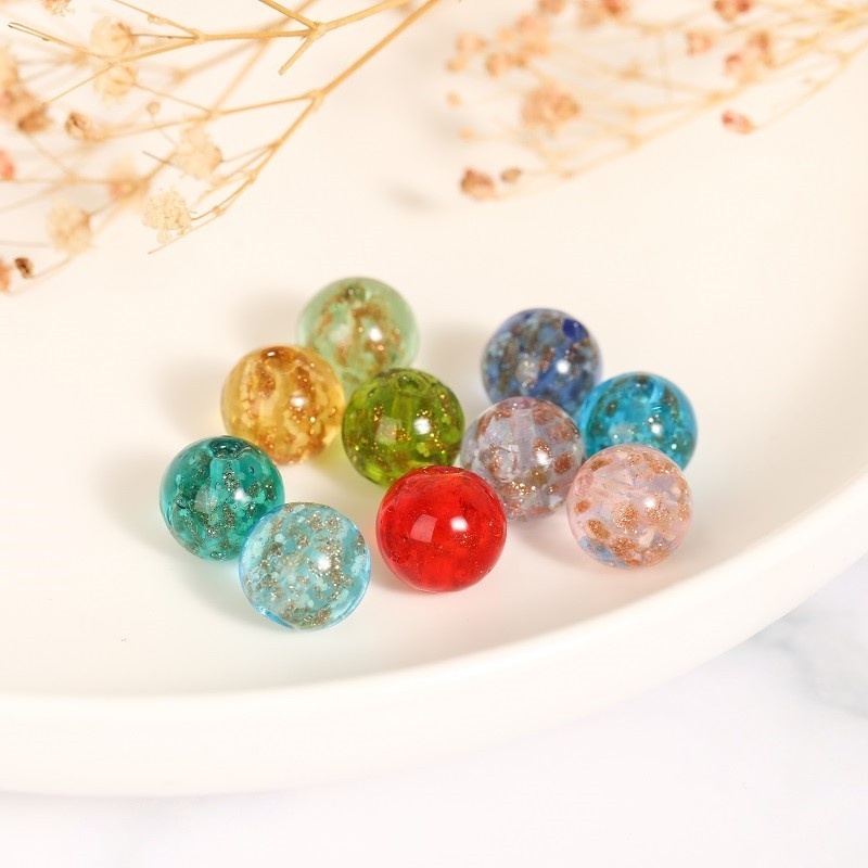 Set 5 hạt pha lê 10/12mm làm đồ trang sức thủ công