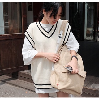 Có sẵn - áo ghile len ulzzang