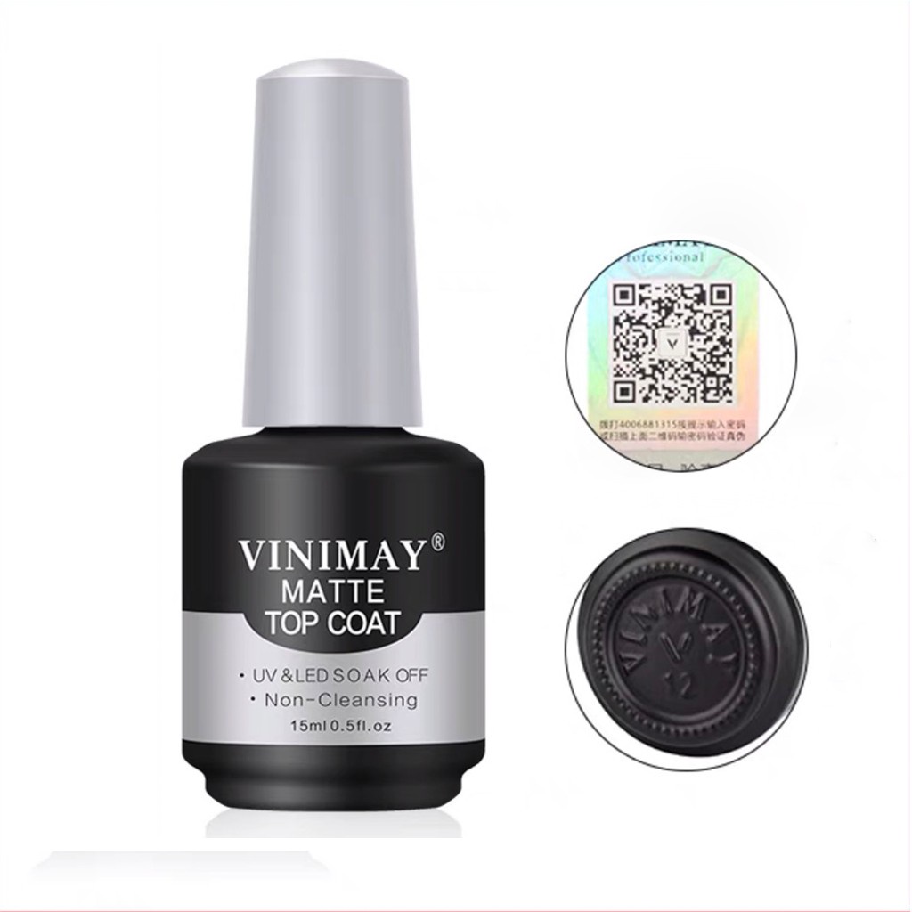 Top Lì Vinimay , Matte Top chính hãng chuyên dụng cho ngành nail